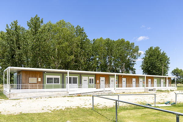 Vestiaires terrain de foot